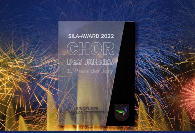 Ab jetzt kann jede Person seine/n Favoriten zum Sila Award / Chor des Jahres 2021 nominieren. Illustration: Chorverband Rheinland-Pfalz.