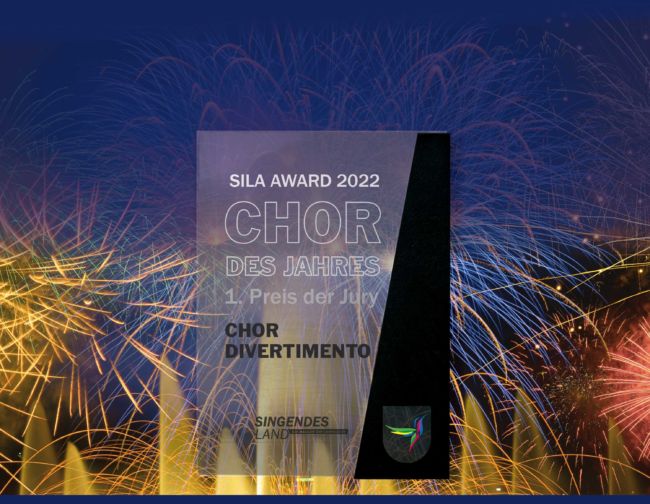 Der Chor Divertimento aus dem Kreis-Chorverband Altenkirchen ist 'Chor des Jahres 2022'. Illustration: Chorverband Rheinland-Pfalz / Singendes Land