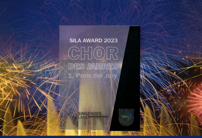 Ab sofort den persönlichen Favoriten zum Sila Award 2023 / Chor des Jahres 2022 nominieren. Foto: CV RLP / D. Meyer.