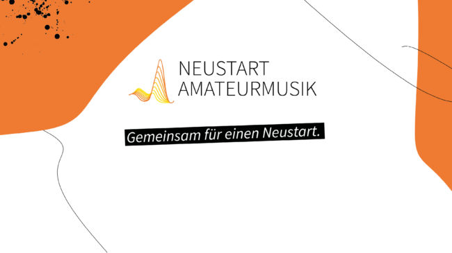 Das Erscheinungsbild zum Neustart Amateurmusik hat ein neues Fitting erhalten. Foto: BMCO