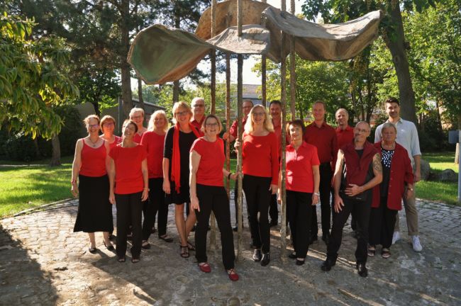 Der Pop- und Gospelchor 'FiveLines' im Chorverein MGV Osthofen. Foto: MGO
