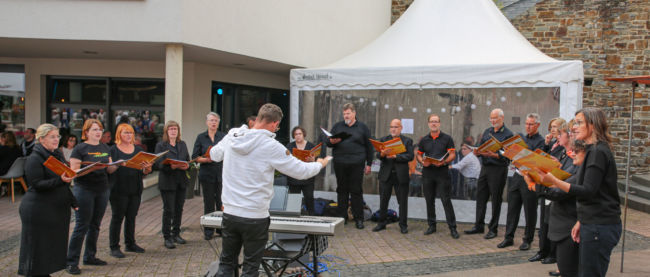 Benefiz-Chorkonzert des SonntagsChors Rheinland-Pfalz in kleiner Besetzung