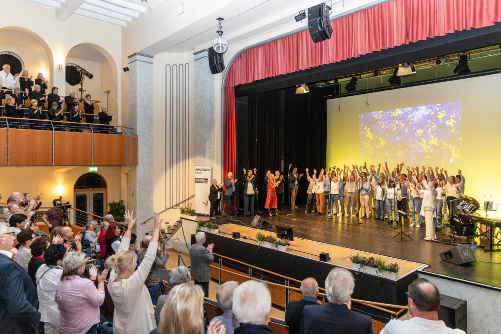 Beste Stimmung beim Finale des Abends zur Auszeichnung mit den SILA Awards 2024. Foto; C. Schulz