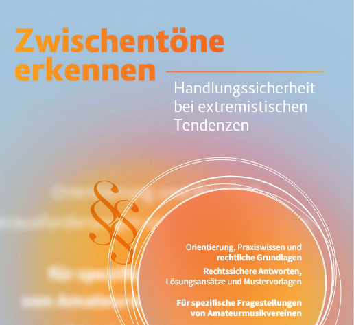 Die Broschüre ‚Zwischentöne erkennen‘ des BMCO gibt Hinweise, um demokratiefeindlichen Tendenzen entgegenzuwirken. Foto: D. Meyer