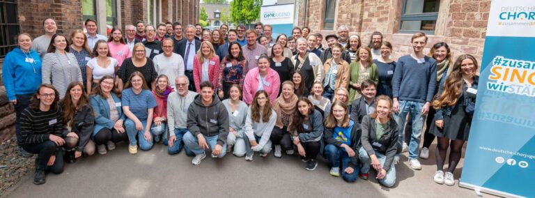 Der Deutsche Chorjugendtag 2026 ist vom 10. bis 13. April in Frankfurt. Foto. DCJ / Upload D. Meyer