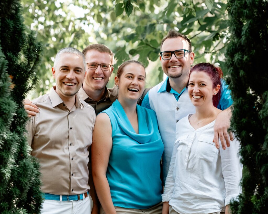 Das A-Cappella-Quintett VOITEX begeistert mit Popmusik bei den Tagen der Chor- und Orchestermusik. Foto: Markus Husner