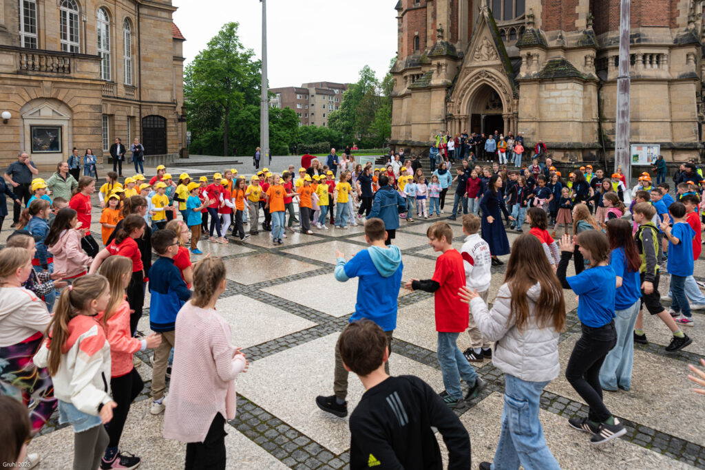 Das deutsch-tschechische Chortreffen der S&auml;chsischen Chorjugend wurde 2025 durch den Amateurmusikfonds gef&ouml;rdert. Foto: Andreas Guhl
