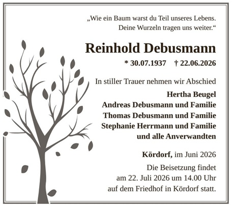 Der ehemalige Regionalvorsitzende des Chorverbands Rheinland-Pfalz, Reinhold Debusmann, verstarb am 22. Juni. Foto: privat