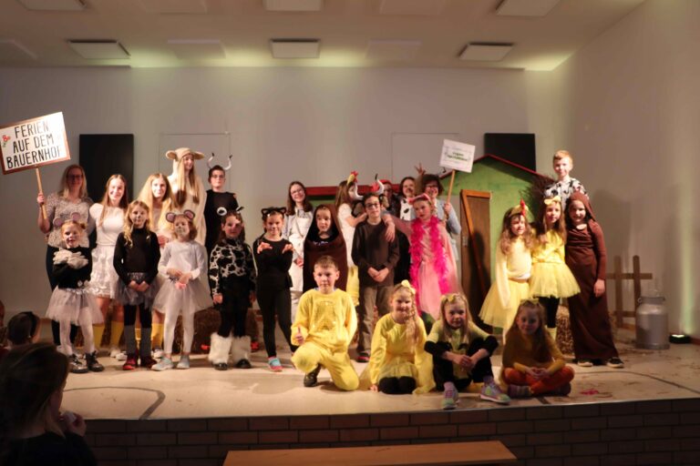 Das Musical mit dem Kinderchor Bongard-Bodenbach begeisterte am 1. März im Bürgerhaus Bongard. Foto: Erwin Borsch
